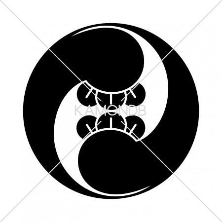 左二つ丁子巴