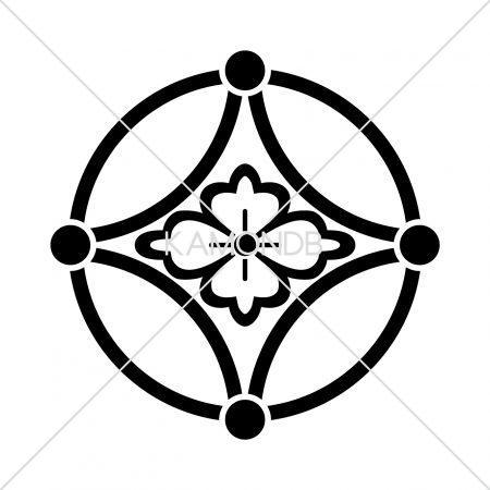 中陰星付七宝に花菱