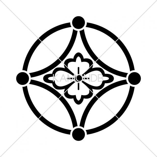 中陰星付七宝に花菱