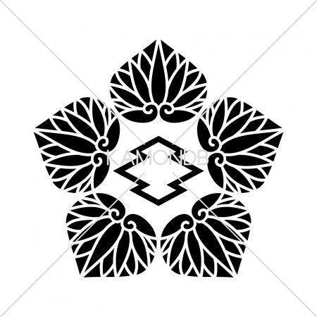 五つ葵に中陰松皮菱
