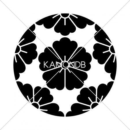 変わり浮線綾唐花