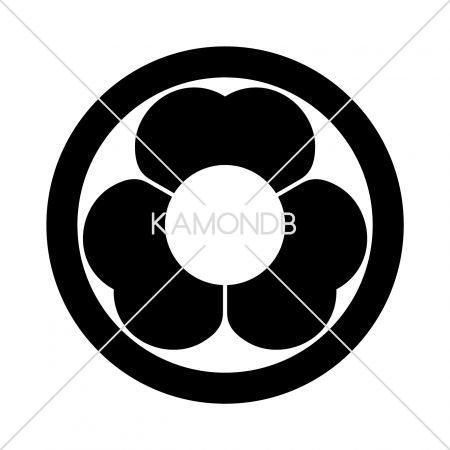 丸に鉄砲片喰