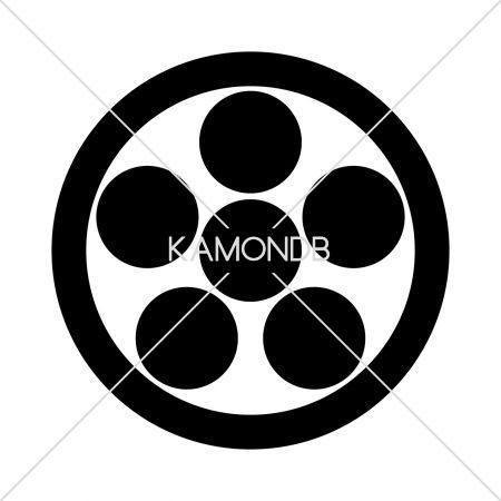 丸に六曜