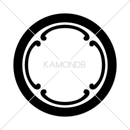 丸に四つ鐶(1)