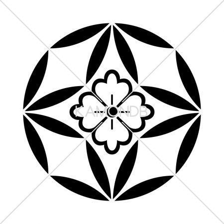 四つ七宝陰花角