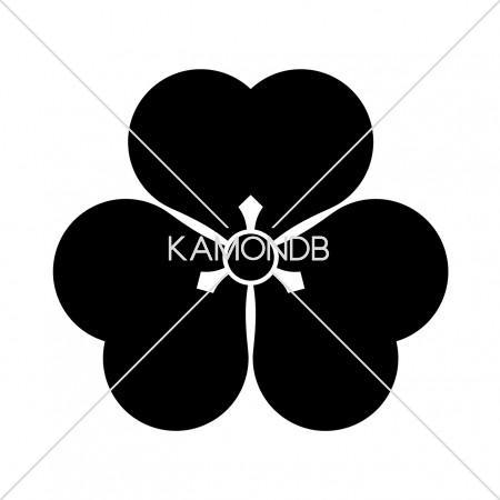 御富く紗 片喰紋 紋 maxresdefault.jpg