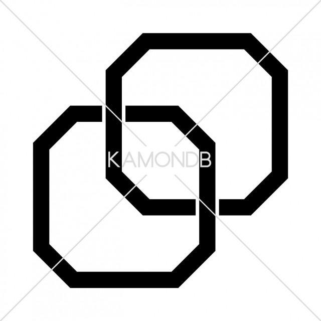 寄せ掛け隅切角