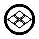 丸に中陰武田菱