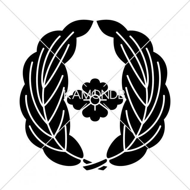 細抱柏に花菱