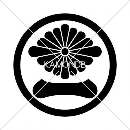 中輪に菊菱に一文字