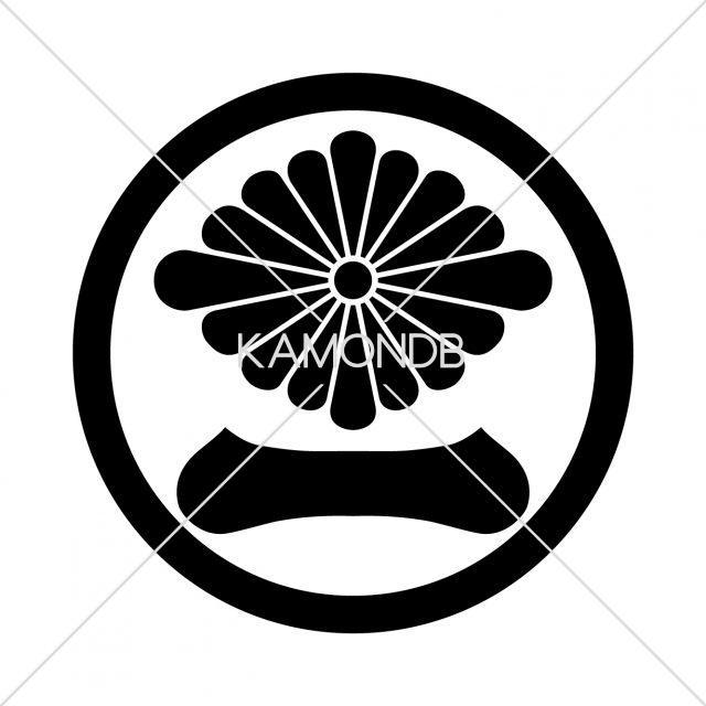中輪に菊菱に一文字