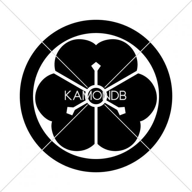 丸に庄内片喰(2)