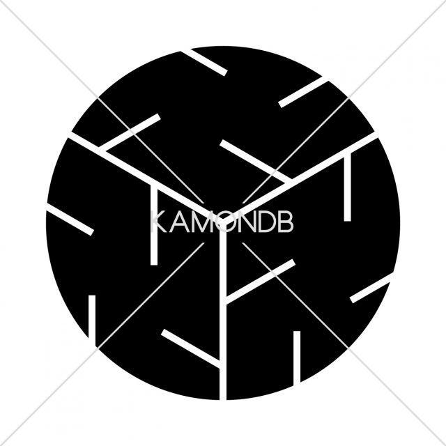 三つ万字の丸