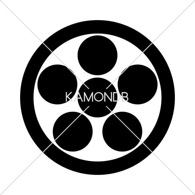 丸に六曜
