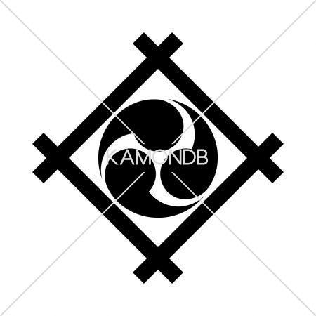 井筒に三つ巴