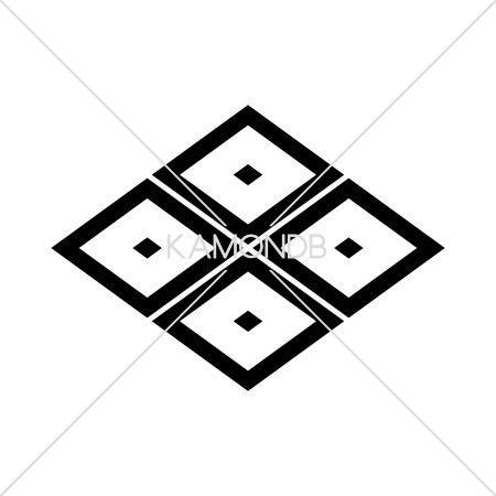 中陰四つ目菱