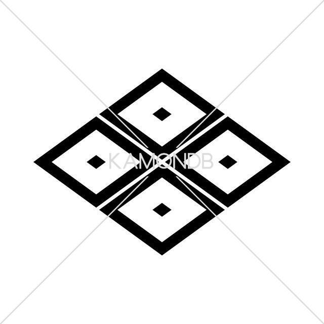 中陰四つ目菱