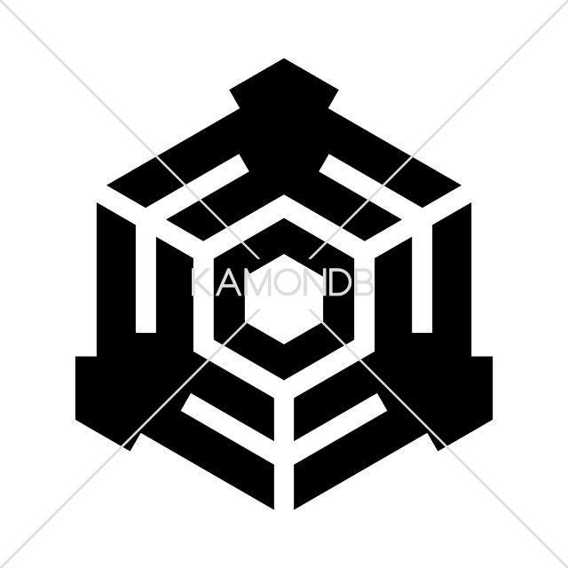 持合吉文字亀甲