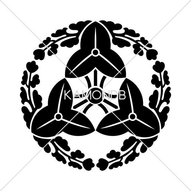 三つ沢瀉の丸