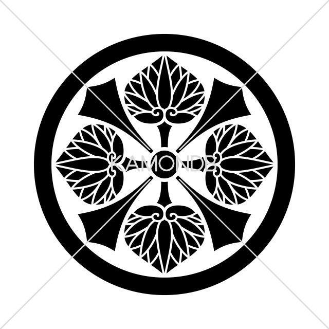 中輪に剣四つ葵