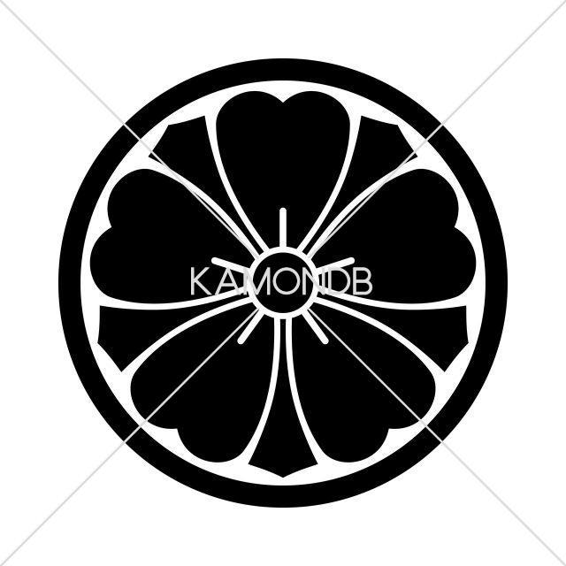 細輪に剣桜