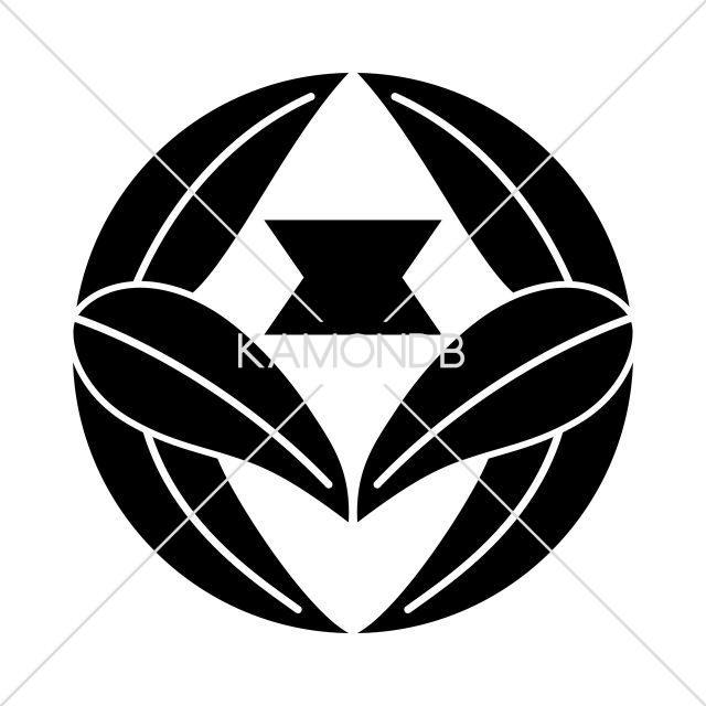 変わり六枚笹に切り竹