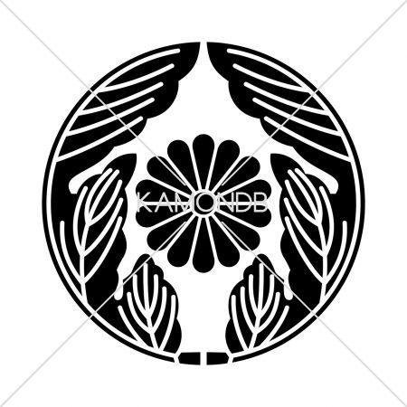 割菊葉中に菊