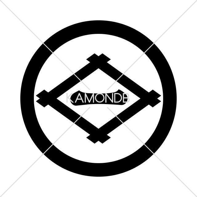 丸に井桁に一文字