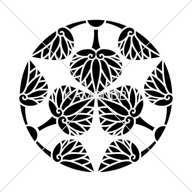 三つ割五つ葵