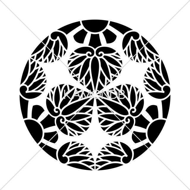 三つ割幼剣五つ葵